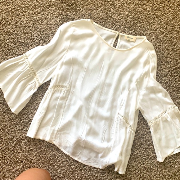 Tops - White boho blouse